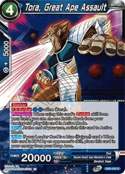 Tora, Great Ape Assault #DB3-033 · Dragon Ball Super CCG