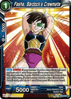 Fasha, Bardock's Crewmate #DB3-036 · Dragon Ball Super CCG