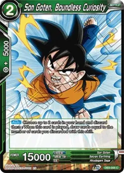 Son Goten, Boundless Curiosity #DB3-058 · Dragon Ball Super CCG