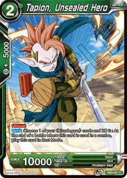 Tapion, Unsealed Hero #DB3-067 · Dragon Ball Super CCG