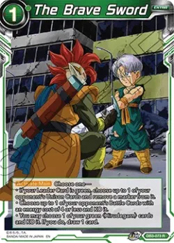 The Brave Sword #DB3-073 · Dragon Ball Super CCG