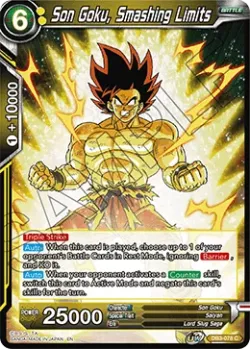 Son Goku, Smashing Limits #DB3-078 · Dragon Ball Super CCG