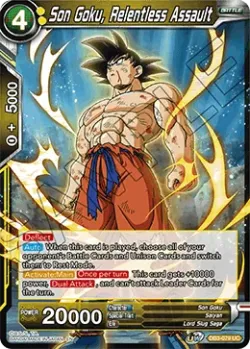 Son Goku, Relentless Assault #DB3-079 · Dragon Ball Super CCG