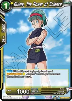 Bulma, the Power of Science #DB3-090_PR · Dragon Ball Super CCG
