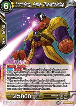 Lord Slug, Power Overwhelming #DB3-091 · Dragon Ball Super CCG