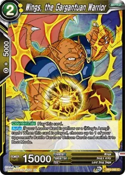Wings, the Gargantuan Warrior #DB3-095 · Dragon Ball Super CCG