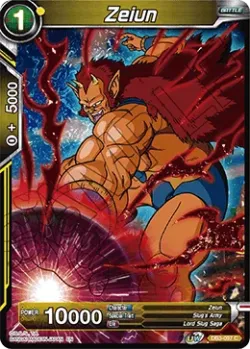 Zeiun #DB3-097 · Dragon Ball Super CCG