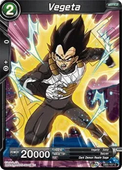 Vegeta 「DB3-107」「EN」