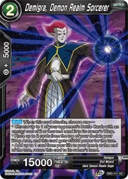 Demigra, Demon Realm Sorcerer 「DB3-111」「EN」