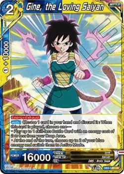 Gine, the Loving Saiyan 「DB3-120」「EN」