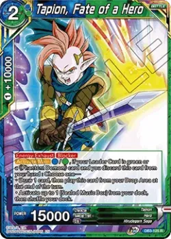 Tapion, Fate of a Hero 「DB3-125」「EN」
