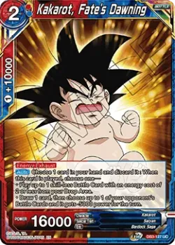 Kakarot, Fate's Dawning 「DB3-127」「EN」