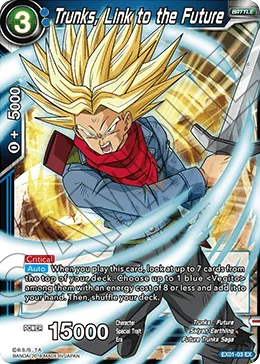 Trunks, Link to the Future 「EX01-03」「EN」