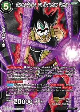 Masked Saiyan, the Mysterious Warrior 「EX02-02」「EN」