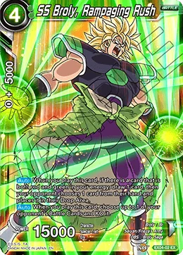 SS Broly, Rampaging Rush 「EX04-02」「EN」