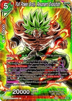 Full Power Broly, Resonant Evolution 「EX04-04」「EN」