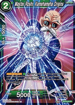Master Roshi, Kamehameha Origins 「EX10-02」「EN」