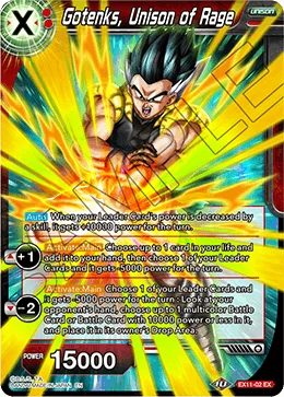 Gotenks, Unison of Rage 「EX11-02」「EN」