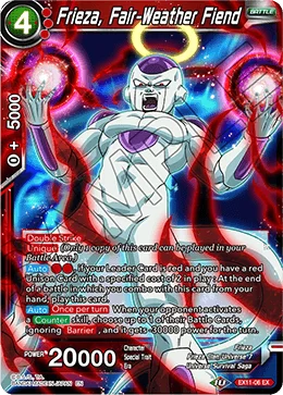 Frieza, Fair-Weather Fiend 「EX11-06」「EN」