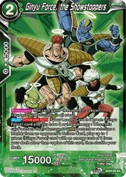 Ginyu Force, the Showstoppers 「EX14-03」「EN」