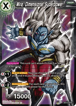 Mira, Dimensional Superpower 「EX15-05」「EN」