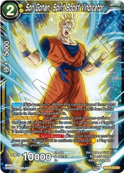 Son Gohan, Spirit Boost Vindicator 「EX18-02」「EN」