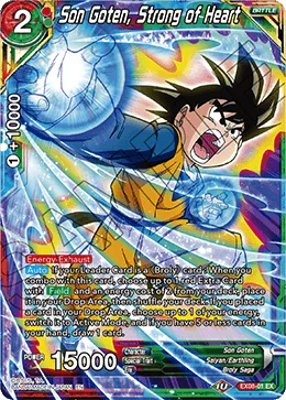 Son Goten, Strong of Heart 「EX08-01」「EN」