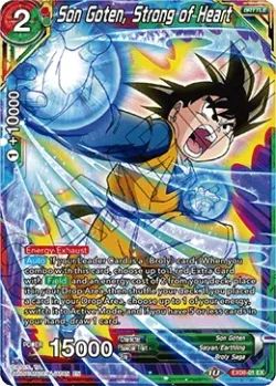Son Goten, Strong of Heart 「EX08-01」「EN」