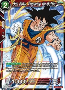 Son Goku, Preparing for BATTLE 「EX07-01」「EN」