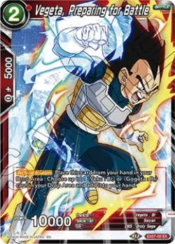 Vegeta, Preparing for BATTLE 「EX07-02」「EN」
