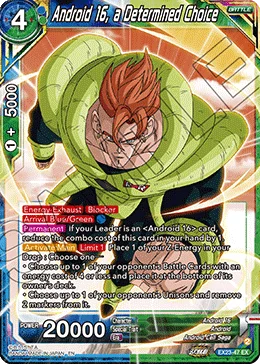 Android 16, a Determined Choice 「EX23-47」「EN」
