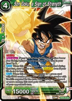 Son Goku, a Sign of Strength 「EX23-24」「EN」