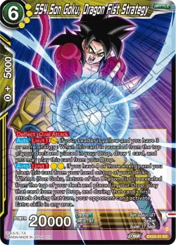 SS4 Son Goku, Dragon Fist Strategy 「EX23-31」「EN」