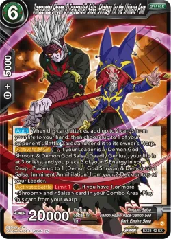 Transcended Shroom & Transcended Salsa, Strategy for the Ultimate Form 「EX23-42」「EN」