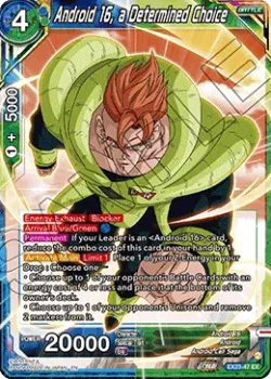 Android 16, a Determined Choice 「EX23-47」「EN」