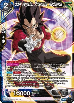 SS4 Vegeta, Prismatic Radiance 「EX23-50」「EN」