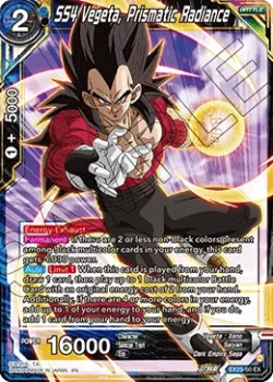 SS4 Vegeta, Prismatic Radiance 「EX23-50」「EN」
