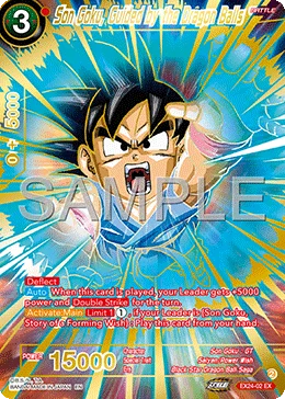 Son Goku, Guided by the Dragon Balls 「EX24-02」「EN」
