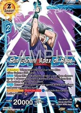 Son Gohan, Apex of Rage 「EX24-20」「EN」