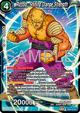 Piccolo, Shining Orange Strength 「EX24-24」「EN」