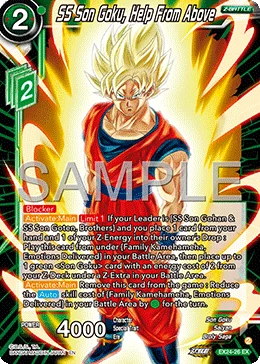 SS Son Goku, Help From Above 「EX24-26」「EN」