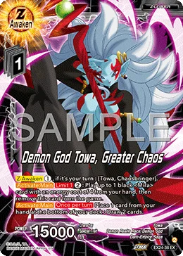 Demon God Towa, Emergence of Greater Chaos 「EX24-38」「EN」