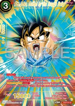 Son Goku, Guided by the Dragon Balls 「EX24-02」「EN」