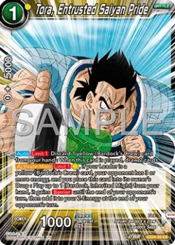 Tora, Entrusted Saiyan Pride 「EX24-35」「EN」