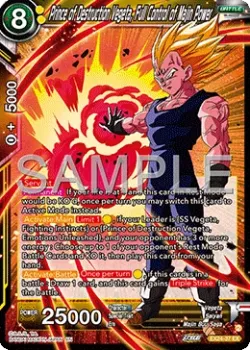 Prince of Destruction Vegeta, Full Control of Majin Power 「EX24-37」「EN」