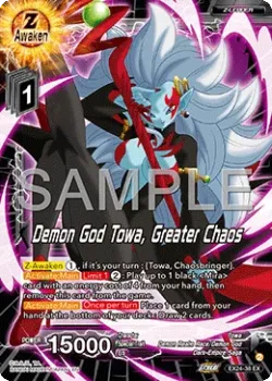 Demon God Towa, Emergence of Greater Chaos 「EX24-38」「EN」