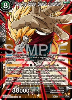 Great Ape Cumber, Gigantic Combatant 「EX24-42」「EN」