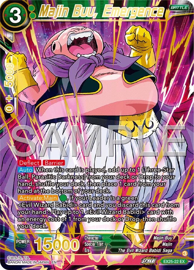 Majin Buu, Emergence 「EX25-22」「EN」