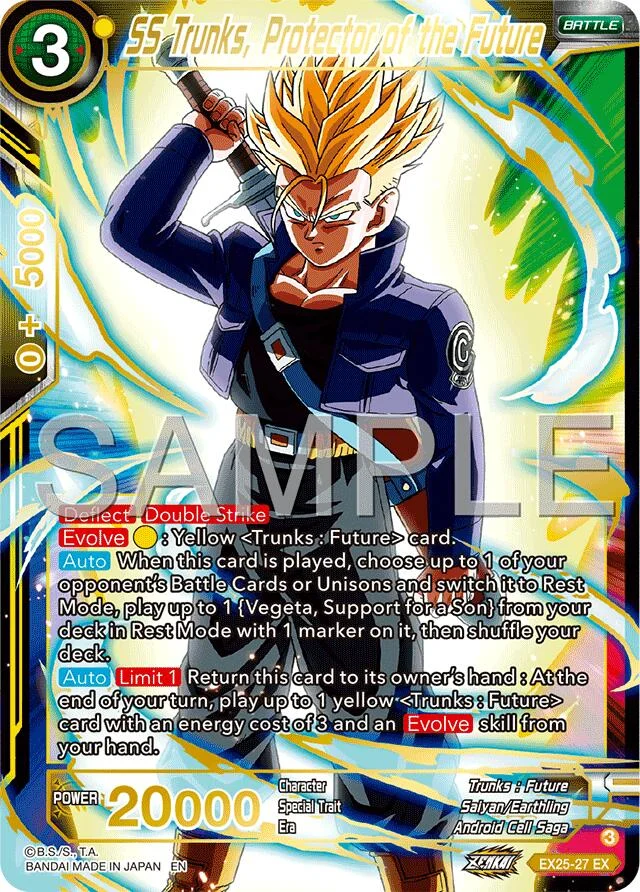 SS Trunks, Protector of the Future 「EX25-27」「EN」