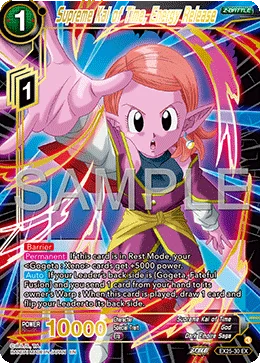 Supreme Kai of Time, Energy Release 「EX25-30」「EN」
